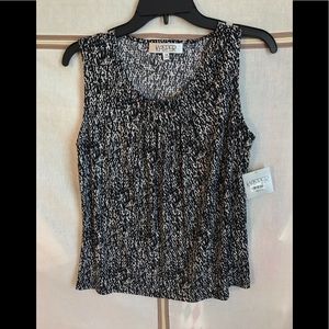 Kasper Sleeveless Top - Size Medium Petite